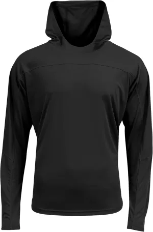 A4 N3524 Long Sleeve Hooded Tee Lightweight Athletic Pullover Hoodie for Men