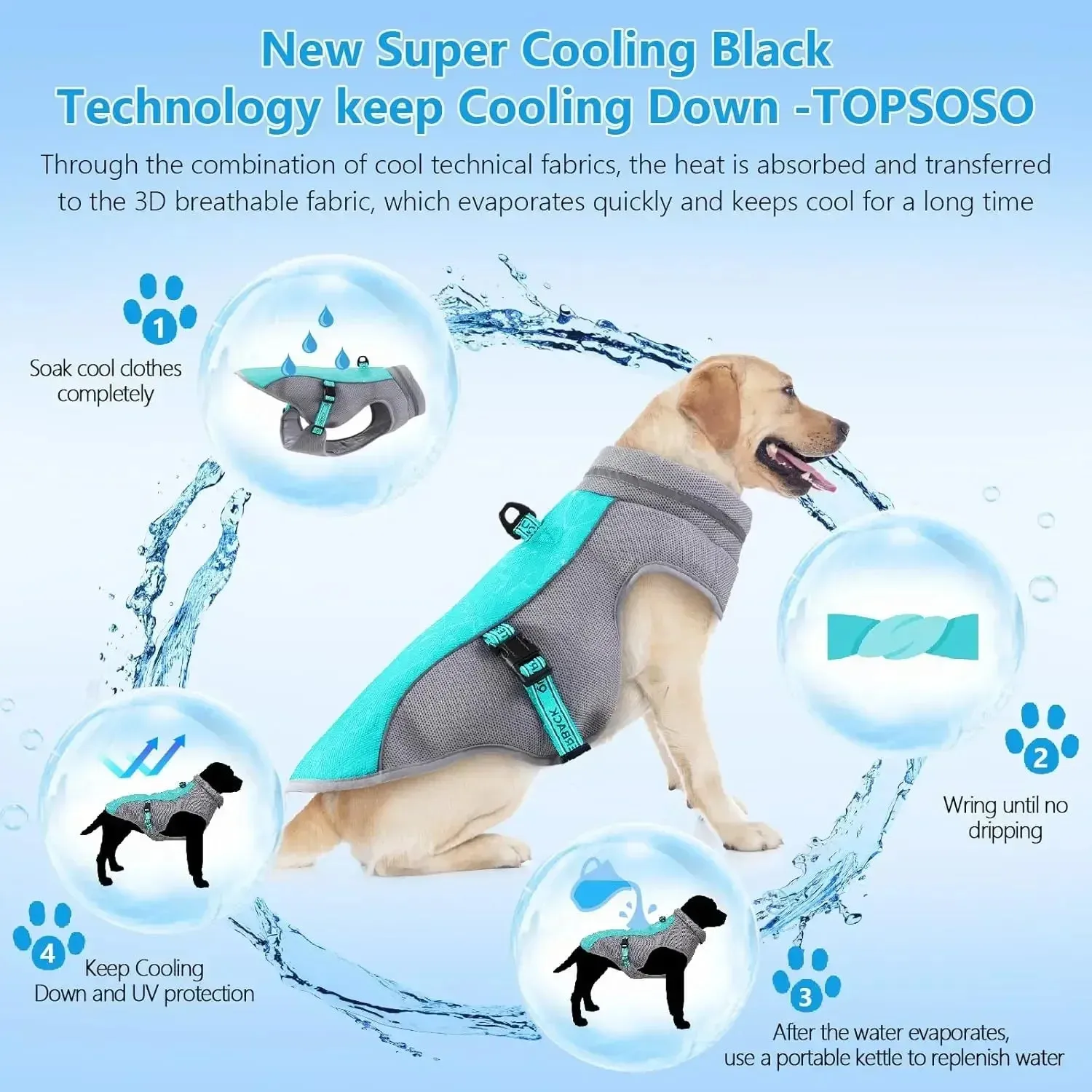 Anti-UV Lightweight Dog Jacket