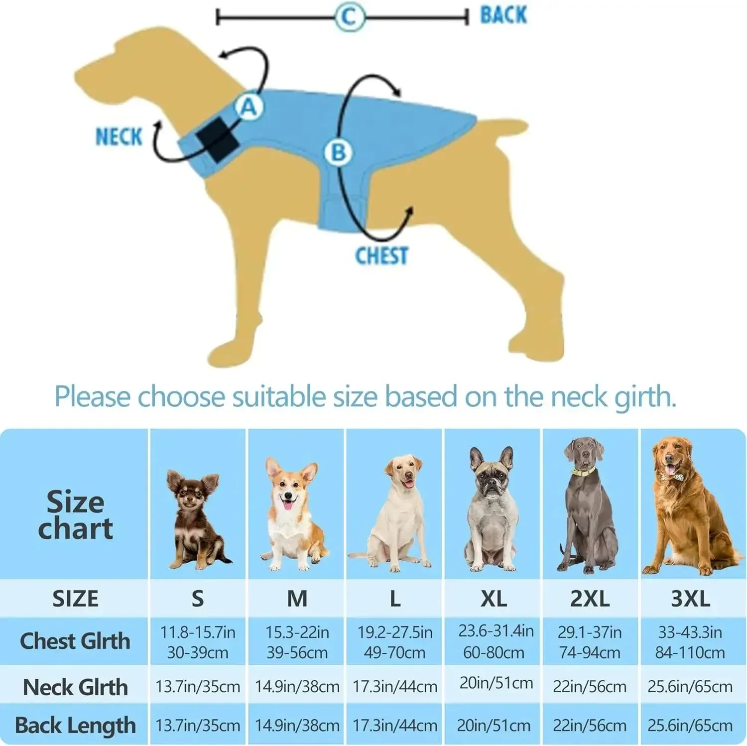Anti-UV Lightweight Dog Jacket