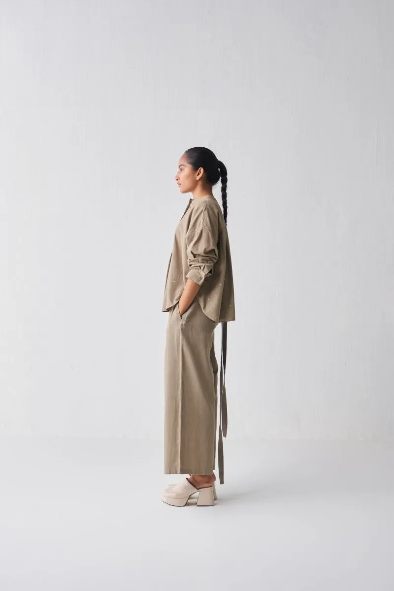 Bat Sleeve Top - Sage