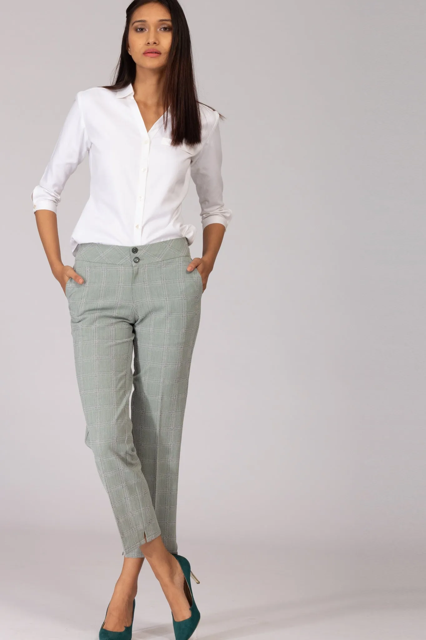 Burlington Herringbone Pants