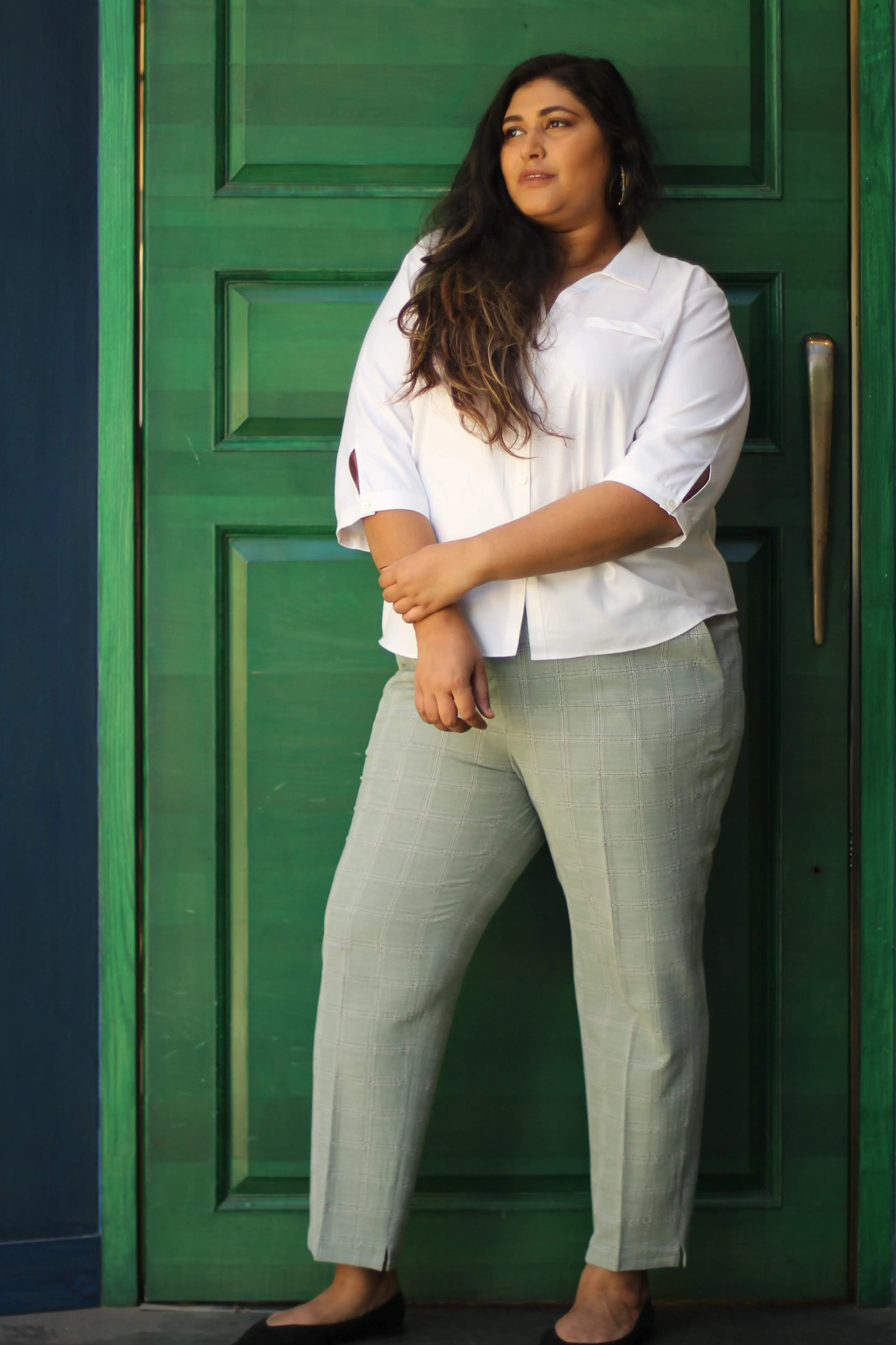 Burlington Herringbone Pants