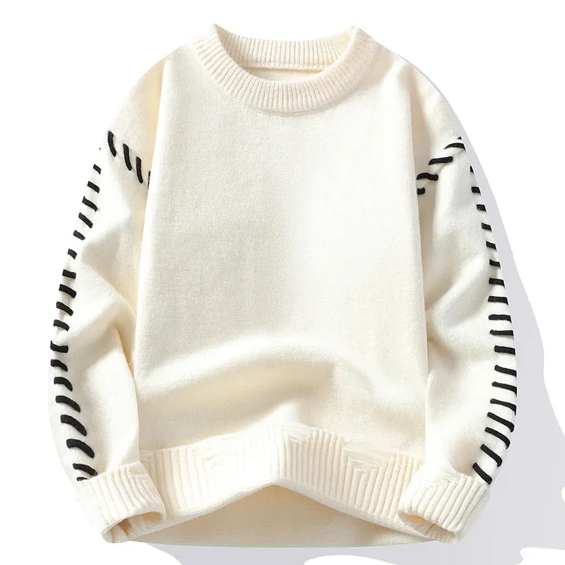 Classic Thermal Wool Pullover Sweater