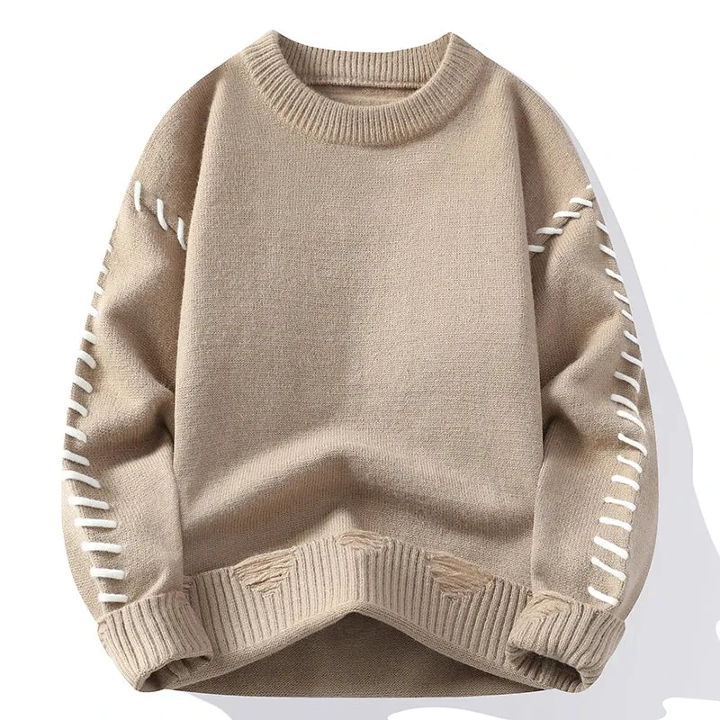 Classic Thermal Wool Pullover Sweater