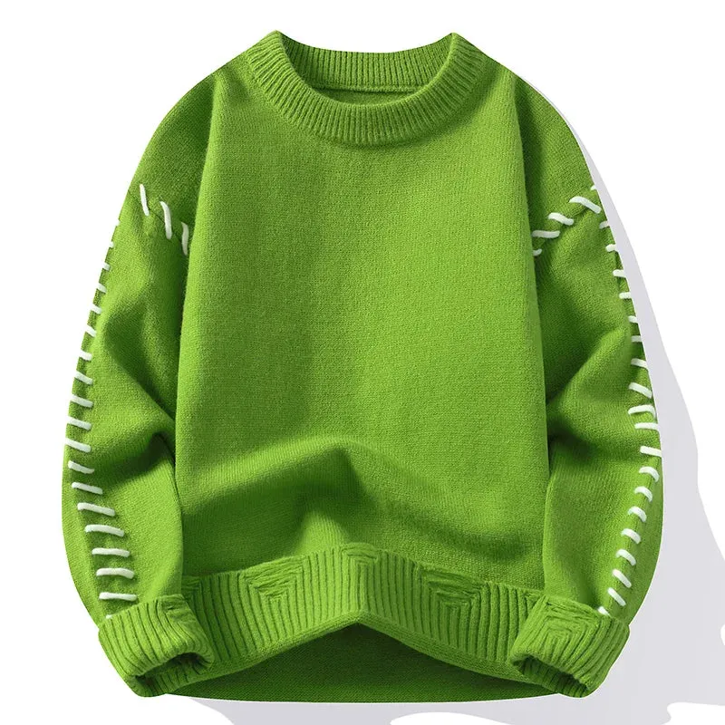 Classic Thermal Wool Pullover Sweater