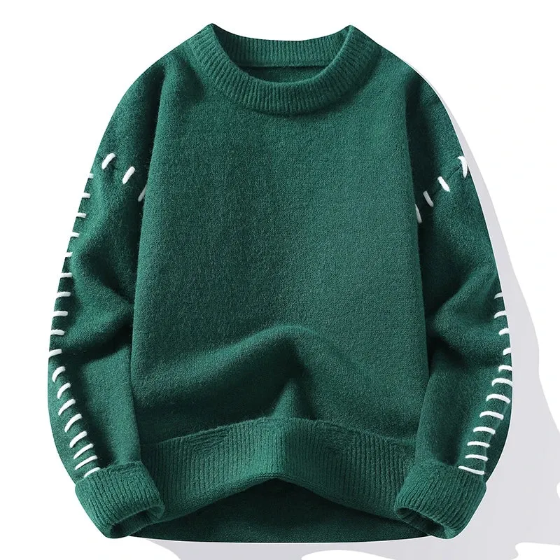 Classic Thermal Wool Pullover Sweater