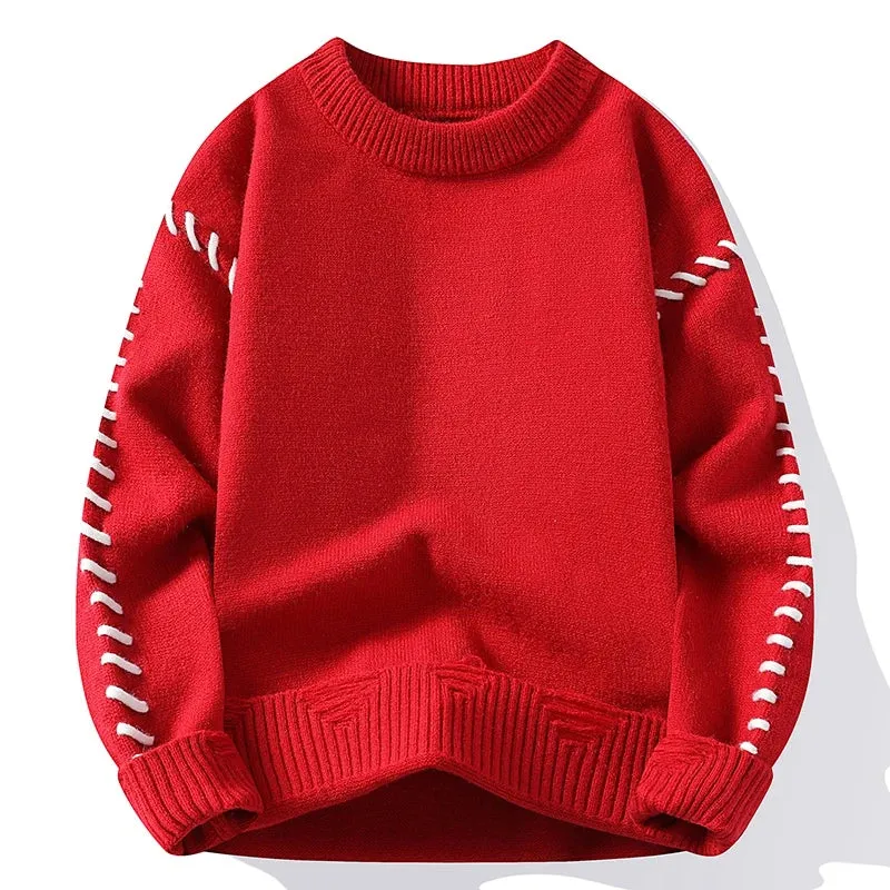 Classic Thermal Wool Pullover Sweater