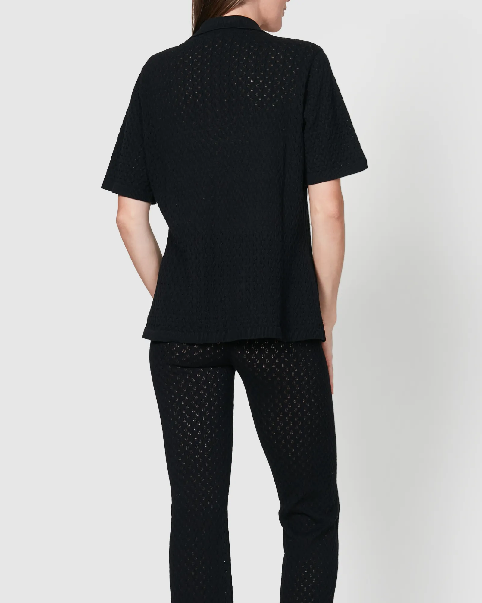 Mallorca Knit Top - Black