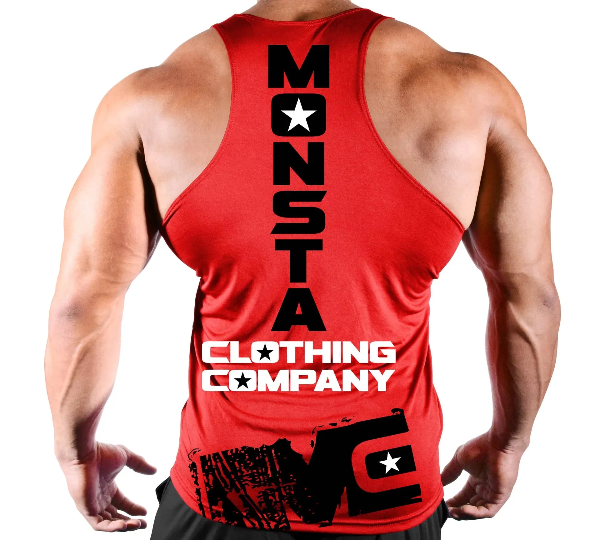 Mens Fitness Bodybuilding Gym Training Sleeveless Vest Tank