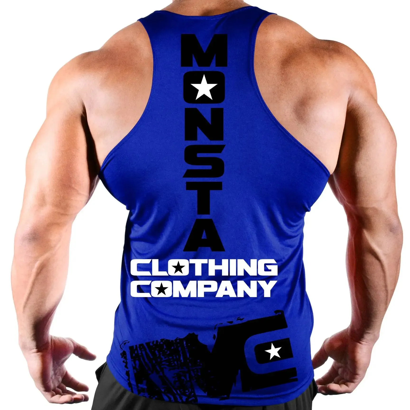 Mens Fitness Bodybuilding Gym Training Sleeveless Vest Tank