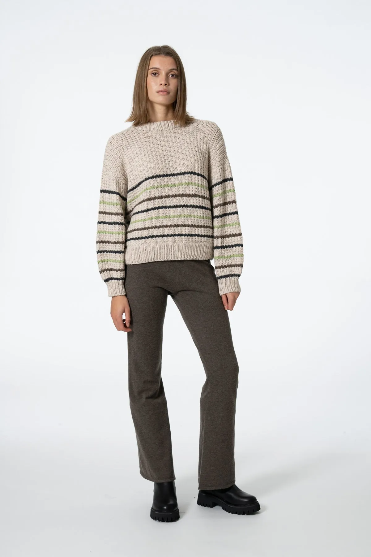 Merino Pants in Mulch Brown