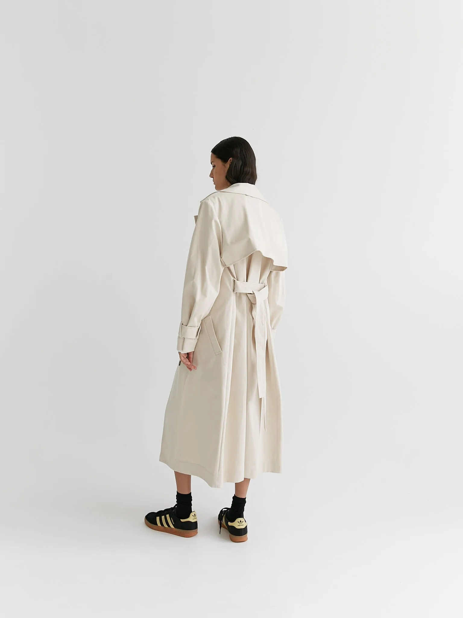 Moleskin Trench Coat