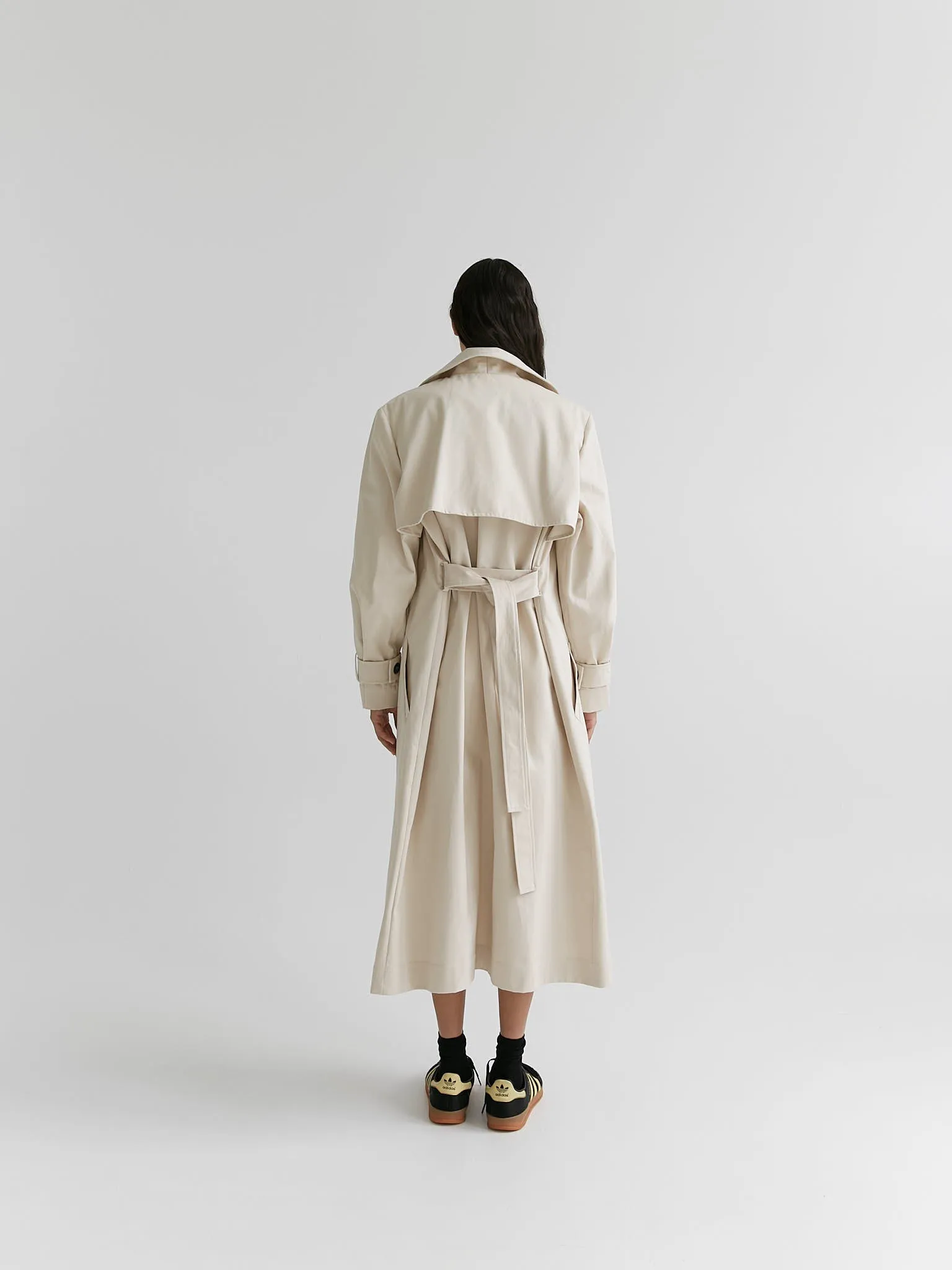 Moleskin Trench Coat