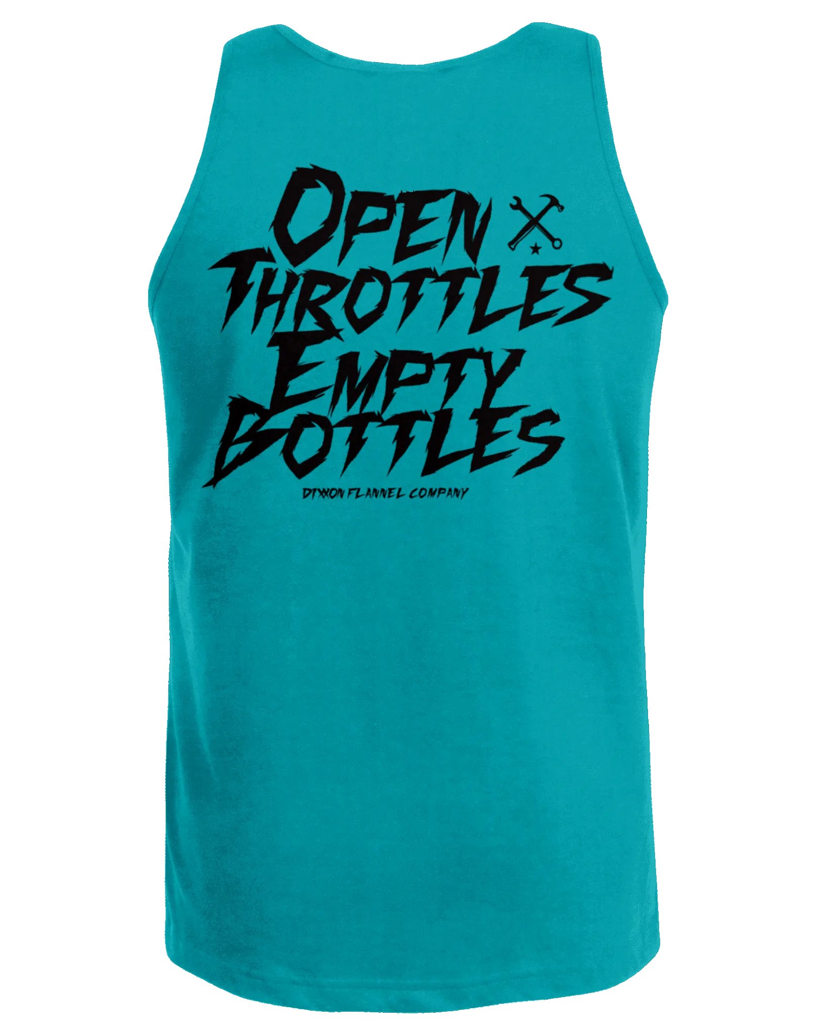 Open Throttles Tank - Tiffany & Black