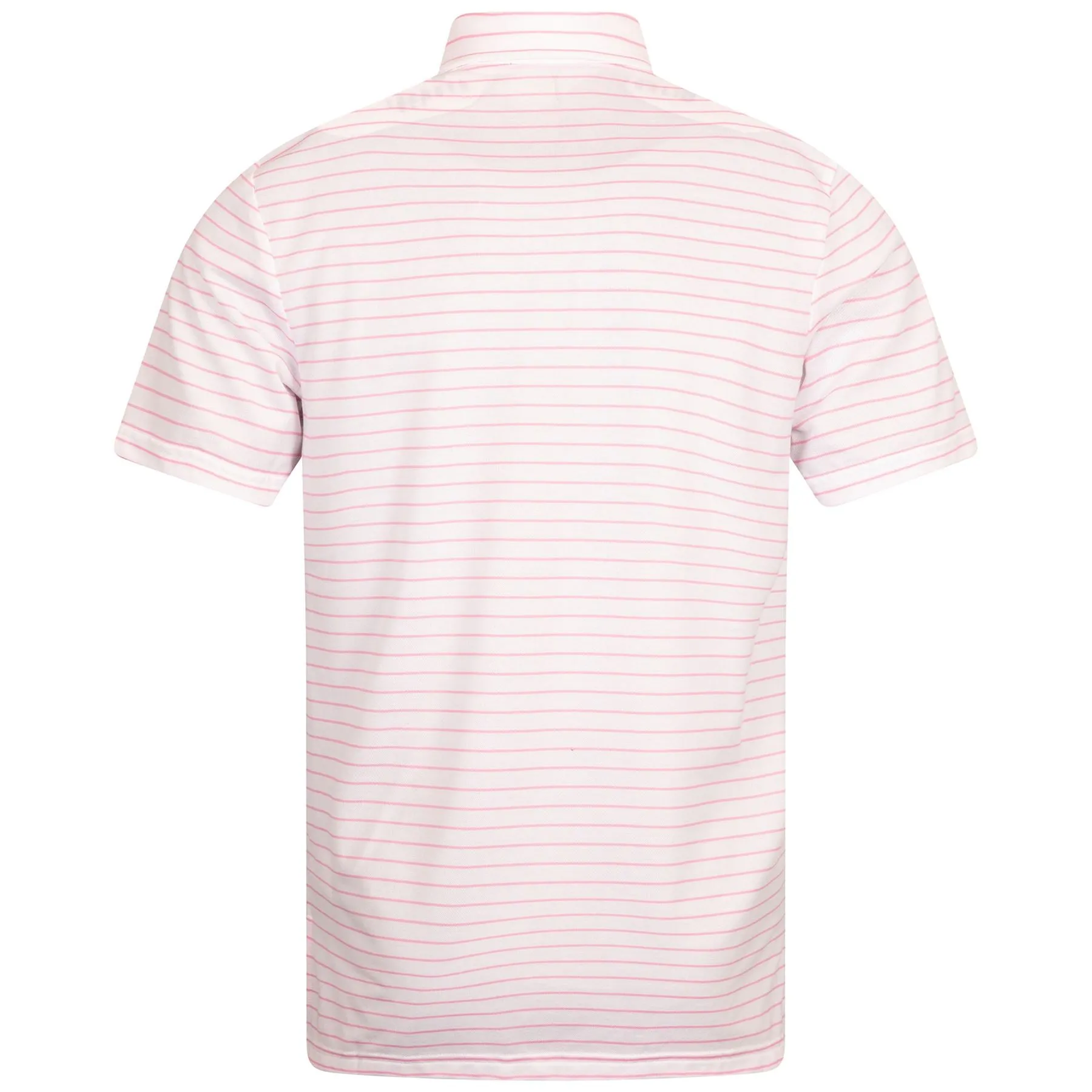 RLX Tour Pique Cotton Polo Ceramic White/Flamingo Pink - SS24