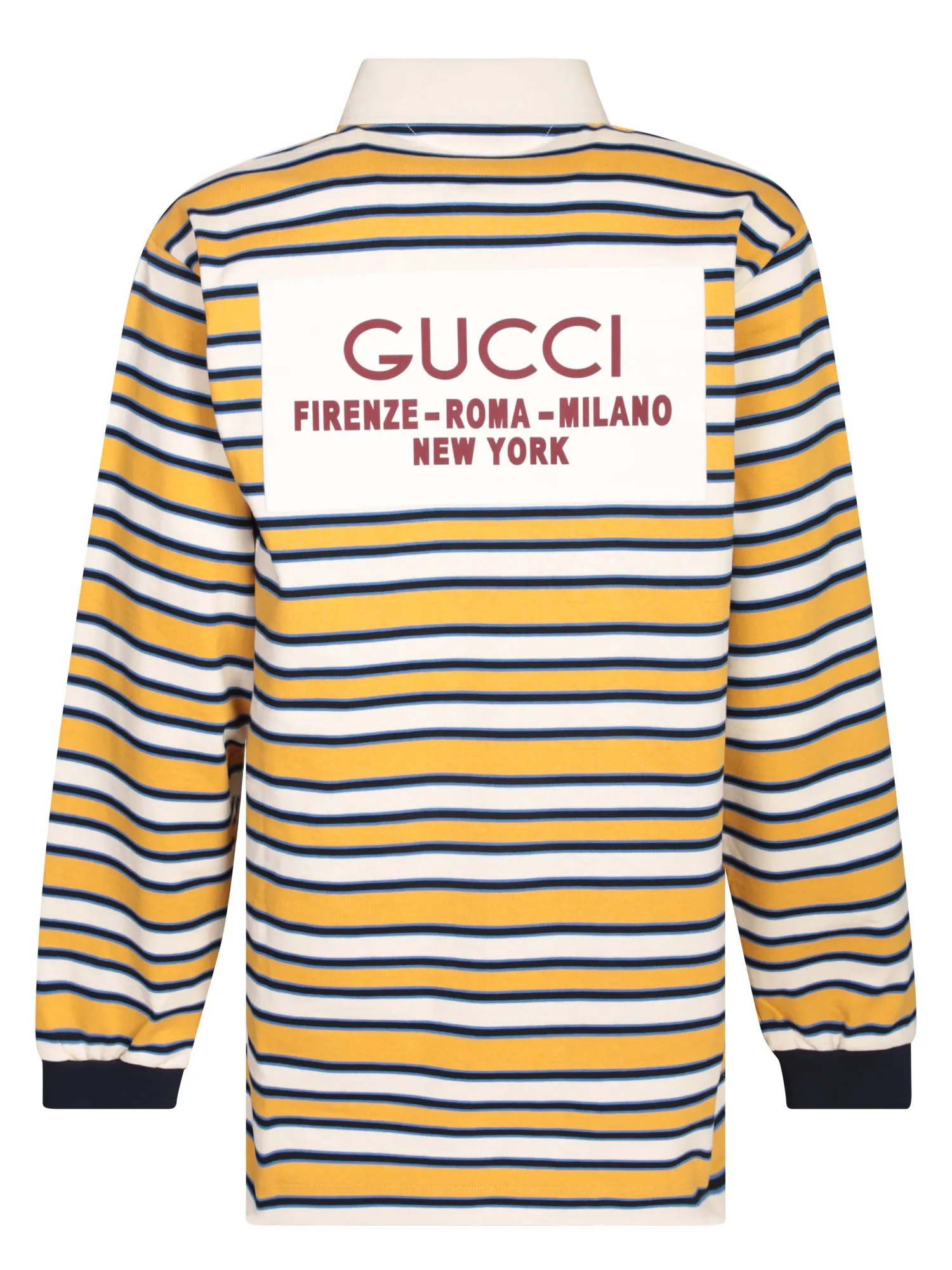Striped multicolor polo shirt