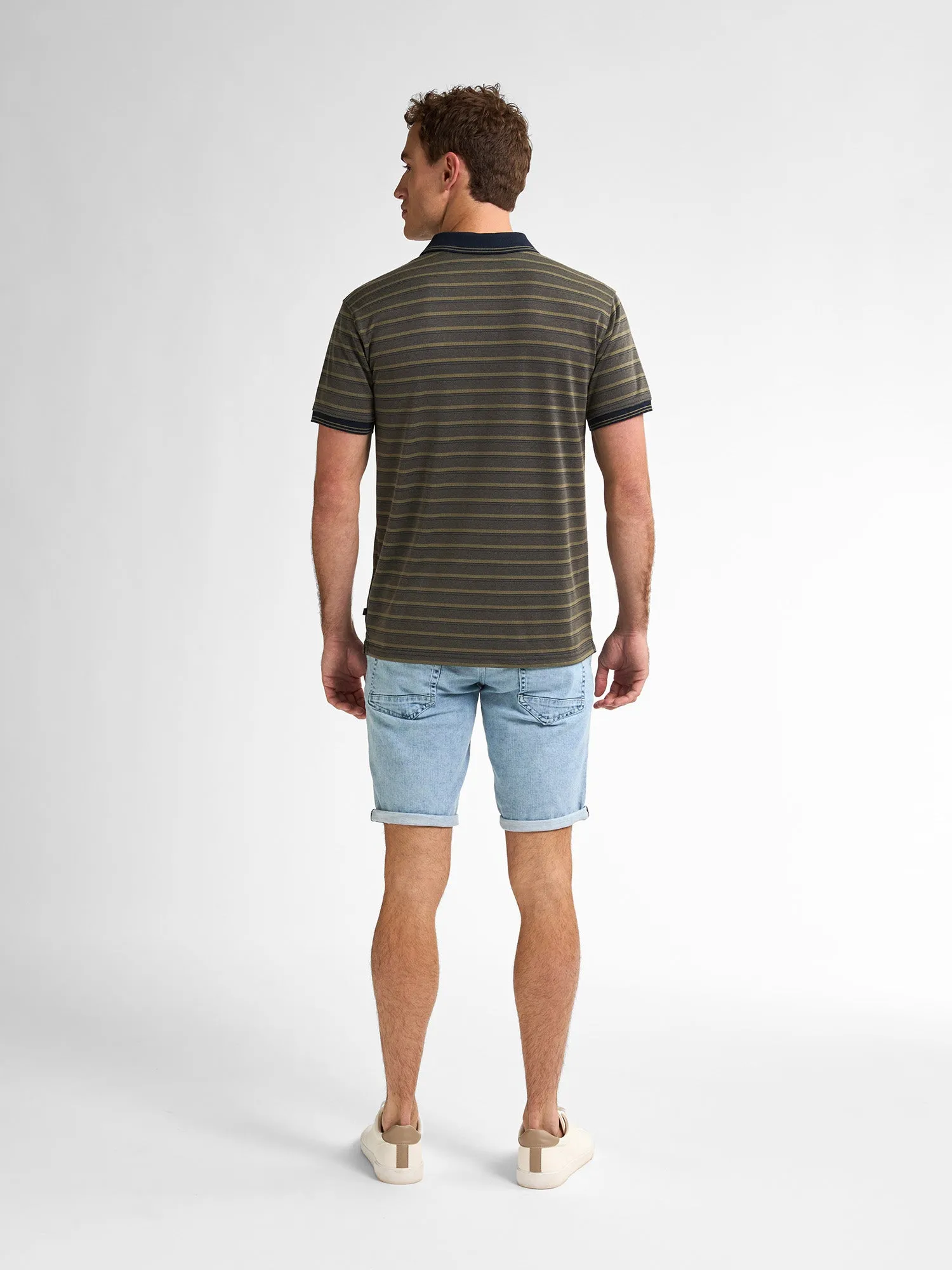 Striped Polo Deepview