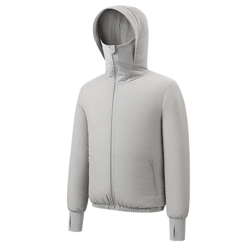 Summer Fishing Jacket Sun-Protective Cooling Fans Jacket with Smart Temperature Control for Outdoor Comfort