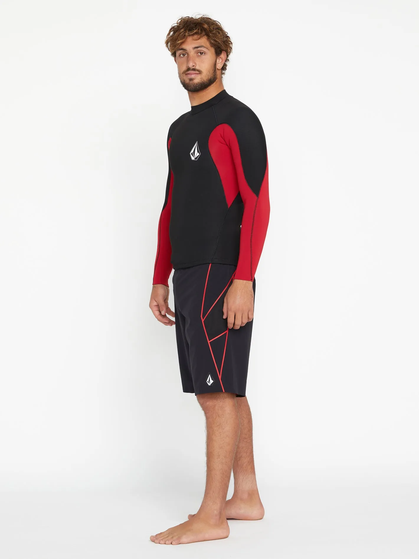 Surf Vitals Jack Robinson 2mm Wetsuit Jacket - Black