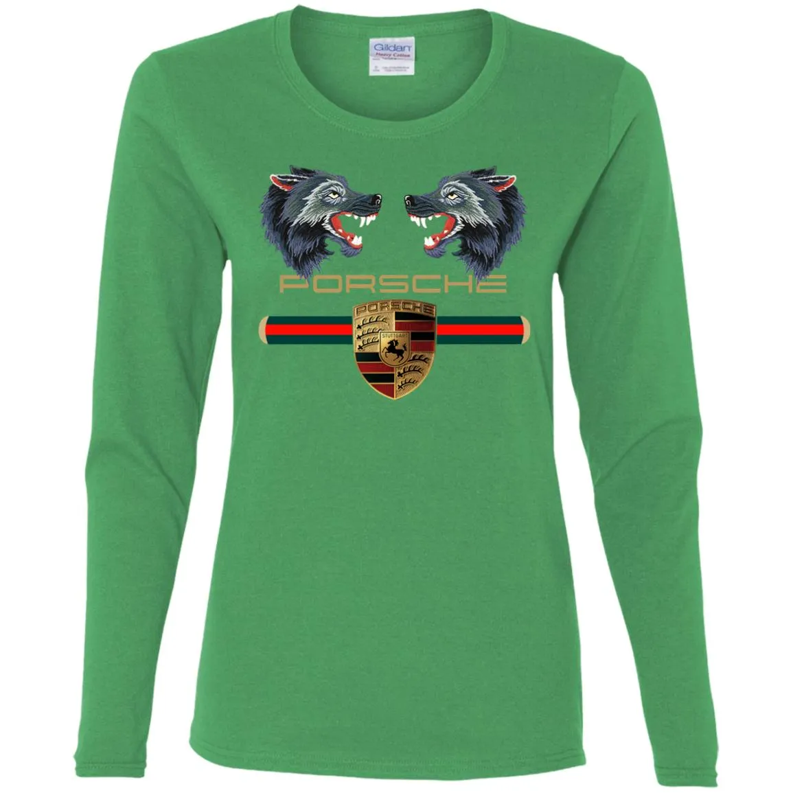 Trending Gucci Porsche Vip Shirt Women Long Sleeve Shirt