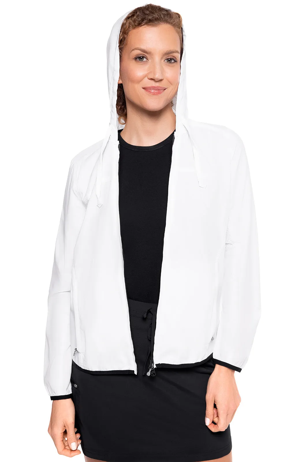 Women's Arcadian Packable Sunblock Jacket | White